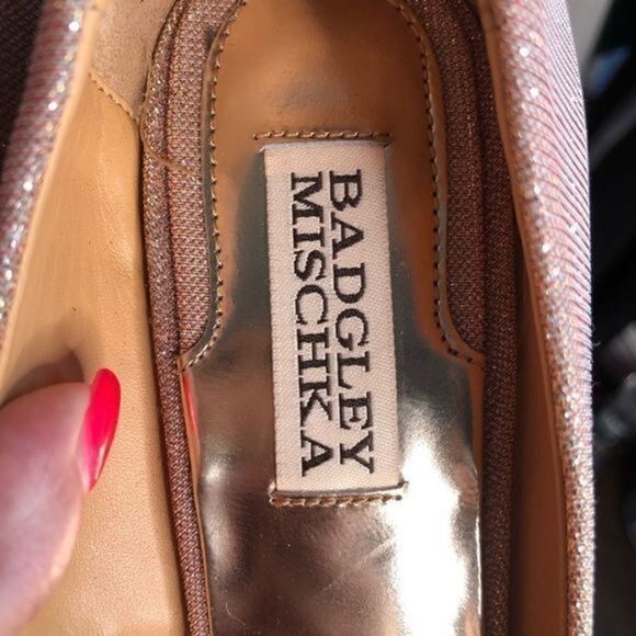 Badgley Mishka  Rose Colored Shoes - Picture 7 of 8